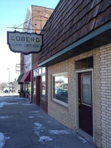 Loberg Law Office Website